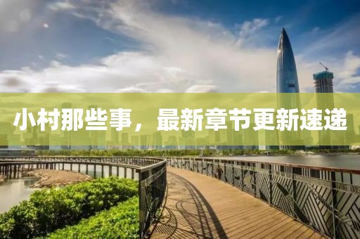 小村那些事，最新章節(jié)更新速遞