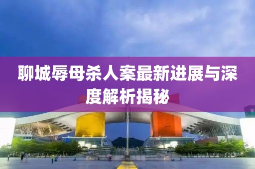 聊城辱母殺人案最新進(jìn)展與深度解析揭秘