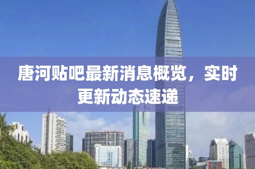 唐河貼吧最新消息概覽，實(shí)時更新動態(tài)速遞