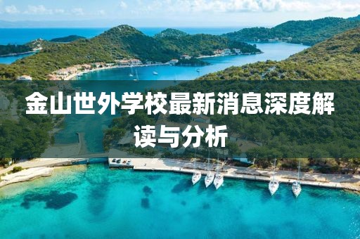 金山世外學校最新消息深度解讀與分析
