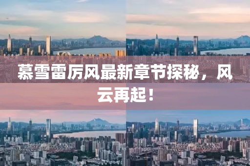 慕雪雷厲風(fēng)最新章節(jié)探秘，風(fēng)云再起！