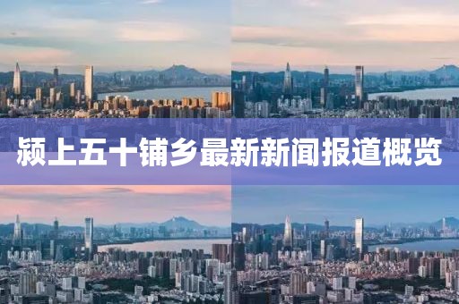潁上五十鋪鄉(xiāng)最新新聞報(bào)道概覽