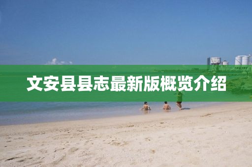 文安縣縣志最新版概覽介紹