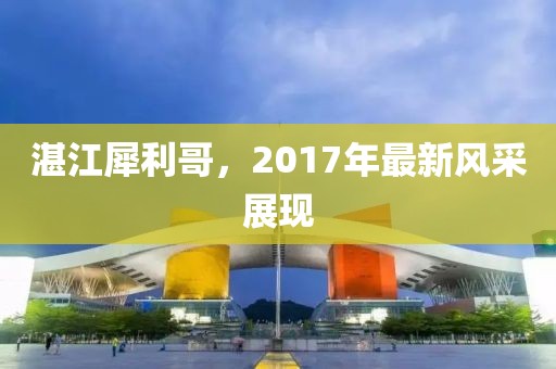 湛江犀利哥，2017年最新風(fēng)采展現(xiàn)