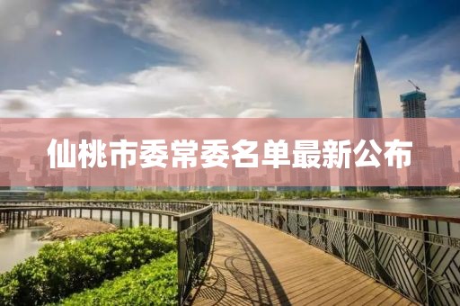 仙桃市委常委名單最新公布