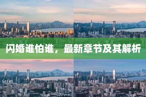閃婚誰怕誰，最新章節(jié)及其解析