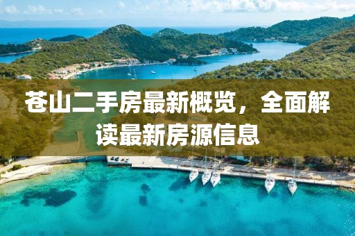 蒼山二手房最新概覽，全面解讀最新房源信息