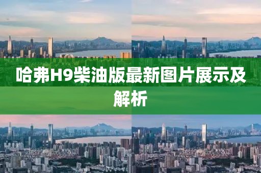 哈弗H9柴油版最新圖片展示及解析