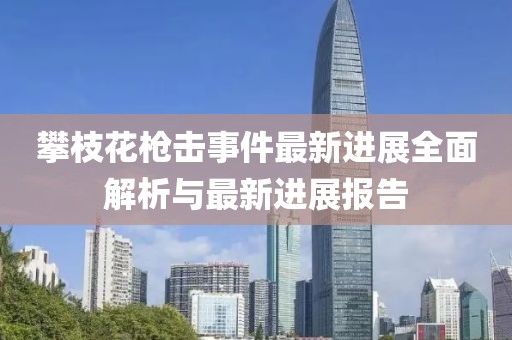 攀枝花槍擊事件最新進(jìn)展全面解析與最新進(jìn)展報(bào)告