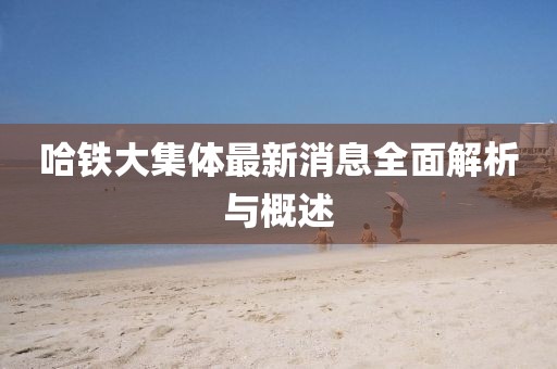 哈鐵大集體最新消息全面解析與概述