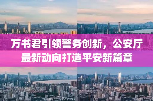 萬書君引領(lǐng)警務(wù)創(chuàng)新，公安廳最新動向打造平安新篇章