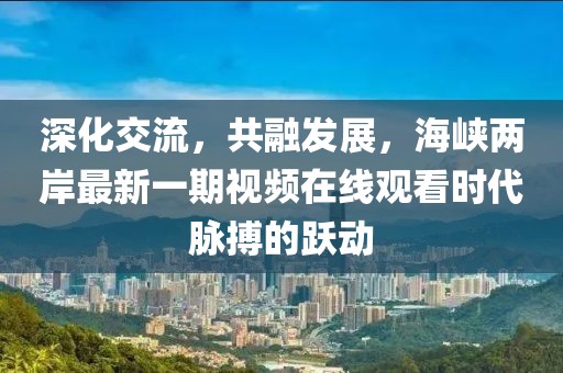 深化交流，共融發(fā)展，海峽兩岸最新一期視頻在線觀看時(shí)代脈搏的躍動(dòng)
