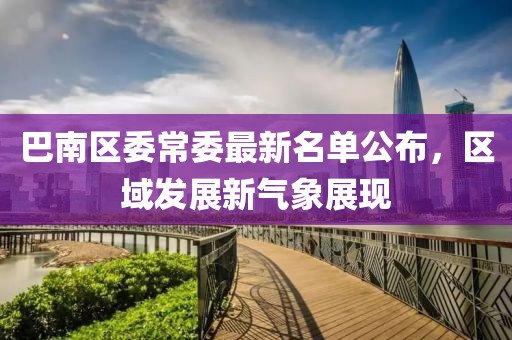 巴南區(qū)委常委最新名單公布，區(qū)域發(fā)展新氣象展現(xiàn)