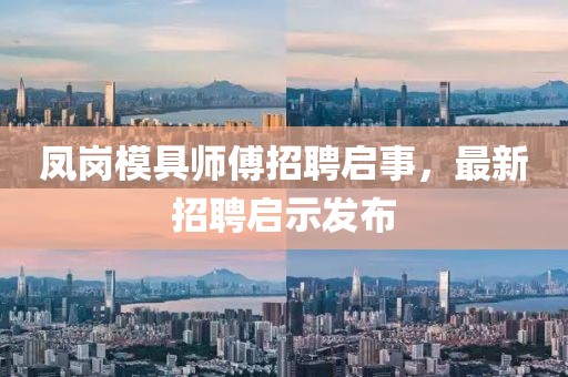 鳳崗模具師傅招聘啟事，最新招聘啟示發(fā)布