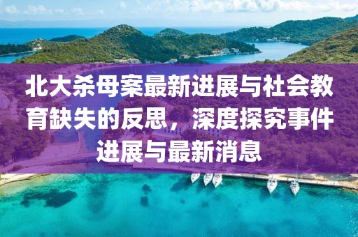 北大殺母案最新進(jìn)展與社會(huì)教育缺失的反思，深度探究事件進(jìn)展與最新消息