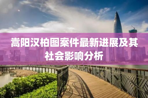 嵩陽(yáng)漢柏圖案件最新進(jìn)展及其社會(huì)影響分析