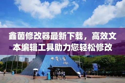 鑫茵修改器最新下載，高效文本編輯工具助力您輕松修改