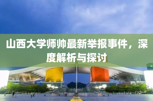 山西大學(xué)師帥最新舉報事件，深度解析與探討