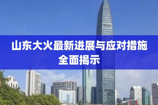 山東大火最新進展與應對措施全面揭示