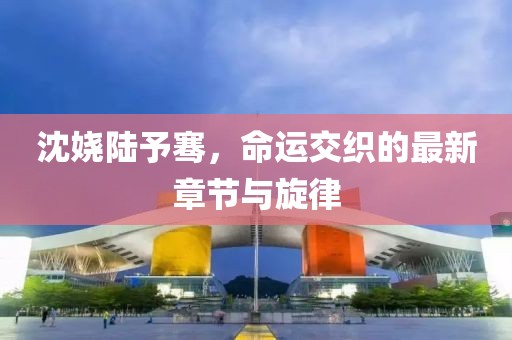 沈嬈陸予騫，命運(yùn)交織的最新章節(jié)與旋律